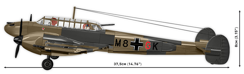 COBI 5777 Messerschmitt BF 110C