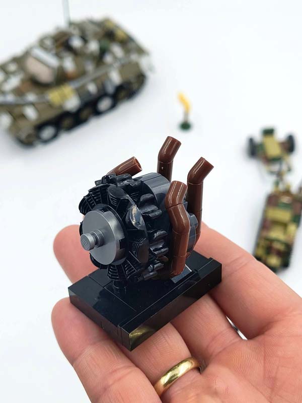 COBI M18 Hellcat & Kettenkrad & Goliath Limited Edition 2678 Prototyp