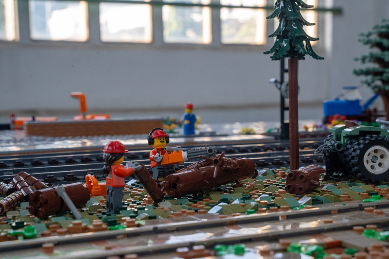 Bauspielbahntreffen 2026 Eisenbahn LEGO LBrick