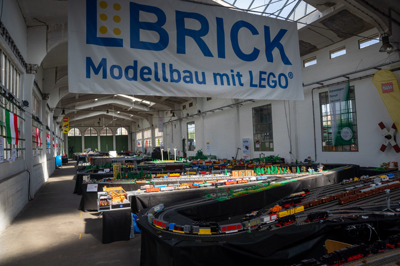 Bauspielbahntreffen 2026 Eisenbahn LEGO LBrick