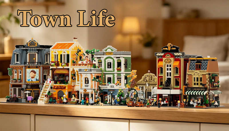 Lumibricks Town Life Name Titel