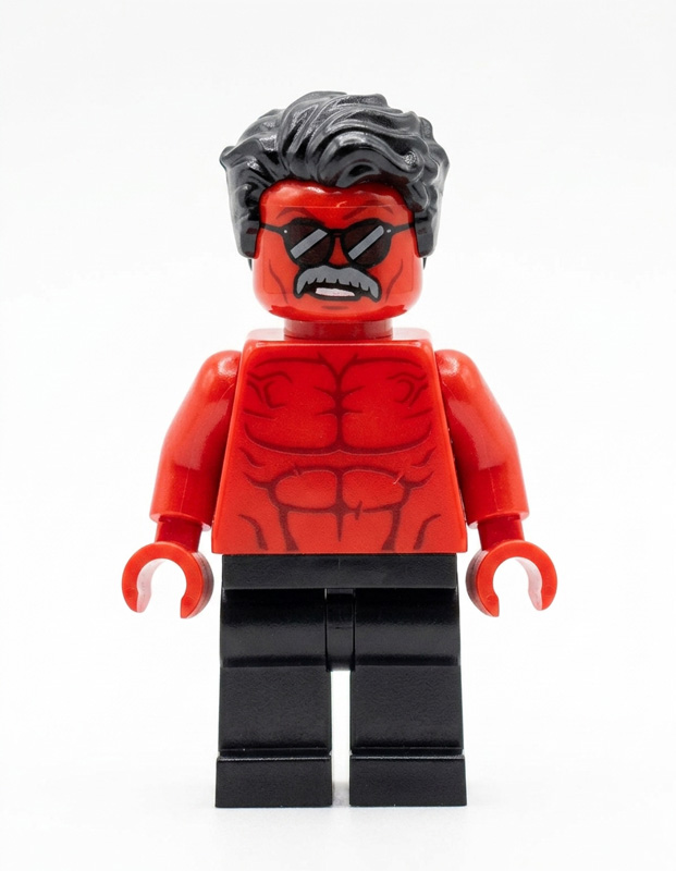 LEGO Marvel Avengers Heft Nr 36 roter Hulk