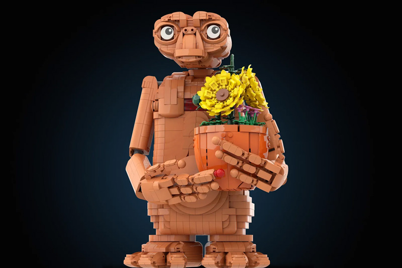 LEGO Ideas 21370 „E.T. the Extra-Terrestrial“ Entwurf