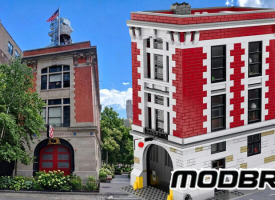 Alte Feuerwache im Geisterjäger-Stil neu von ModBrix (Update)