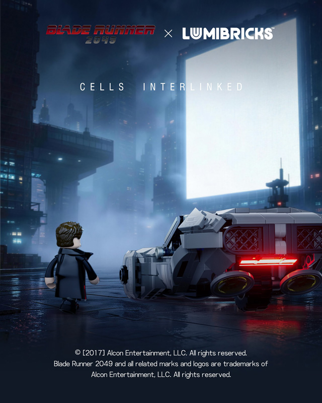 Lumibricks Blade Runner 2049 K's Spinner 23001 Ankündigung