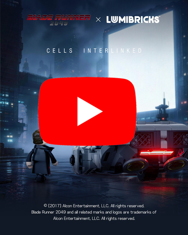 Lumibricks Blade Runner 2049 K's Spinner 23001 Video