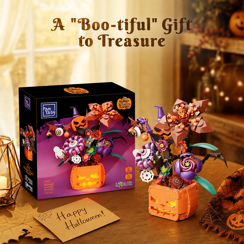 Pantasy 85067 Midnight Pumpkin Bouquet