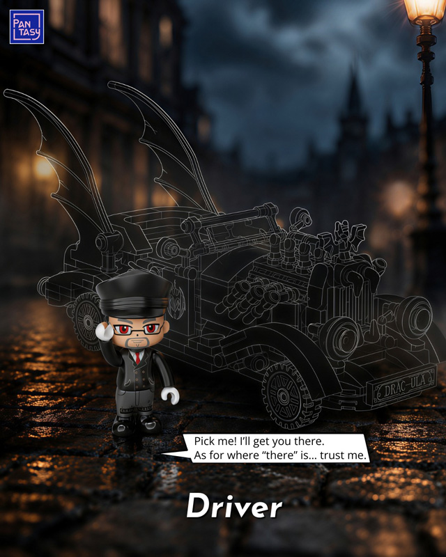 Pantasy 85071 Vampire Vintage Car Teaser