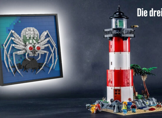 Vier Drei Fragezeichen Kids Sets & 3D Bild Spinne neu bei BlueBrixx Vier Drei Fragezeichen Kids Sets & 3D Bild Spinne neu bei BlueBrixx