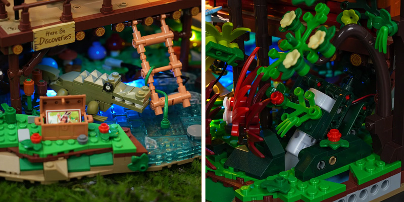 Lumibricks 10015 Misty Forest Cabin