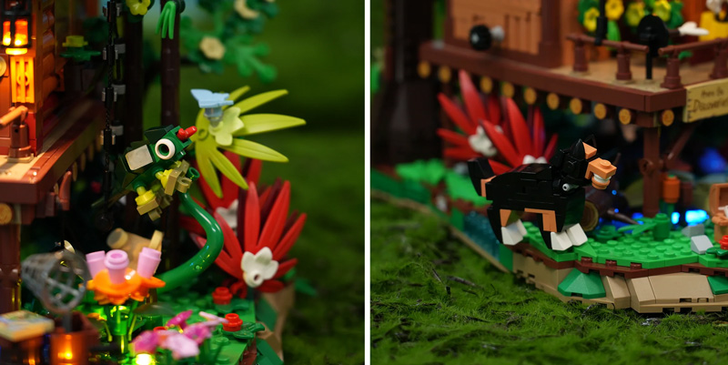 Lumibricks 10015 Misty Forest Cabin