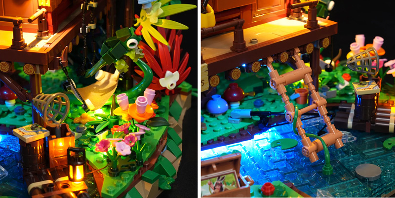 Lumibricks 10015 Misty Forest Cabin