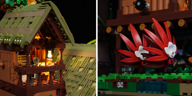 Lumibricks 10015 Misty Forest Cabin