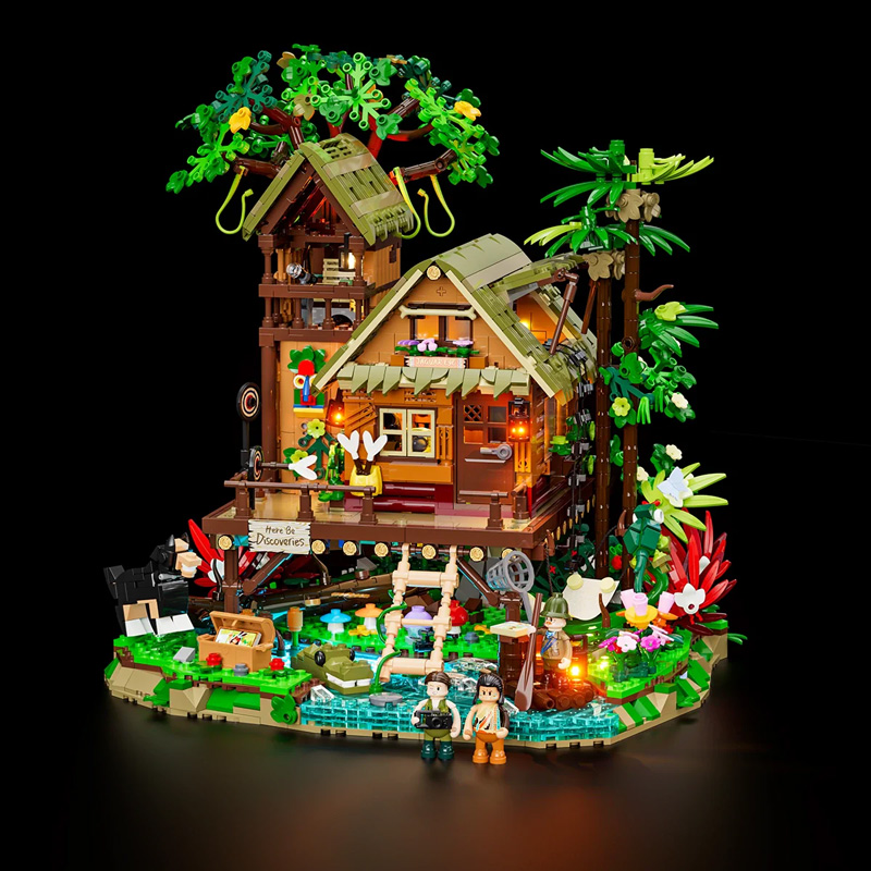 Lumibricks 10015 Misty Forest Cabin