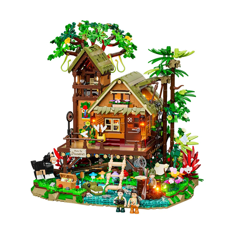 Lumibricks 10015 Misty Forest Cabin