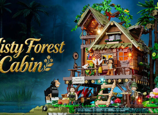 Lumibricks 10015 Misty Forest Cabin: Regenwalderlebnis mit integriertem Nebelmodul Lumibricks 10015 Misty Forest Cabin: Regenwalderlebnis mit integriertem Nebelmodul