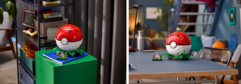 LEGO Pokémon 72154 Pokéball mit beeindruckenden Trainermomenten