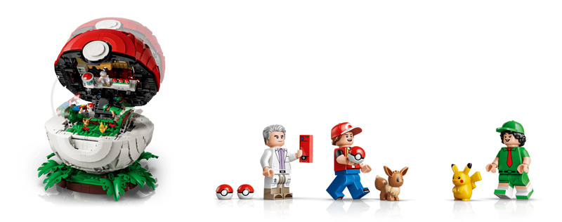 LEGO Pokémon 72154 Pokéball mit beeindruckenden Trainermomenten