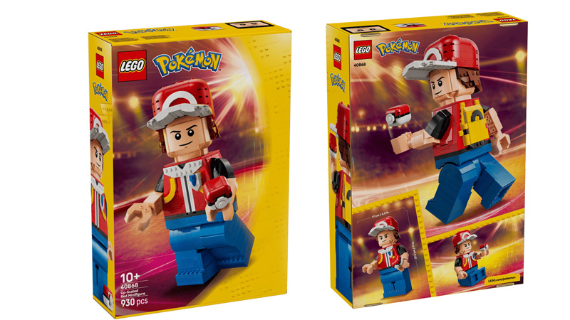 LEGO 40868 Pokémon Rot große Minifigur