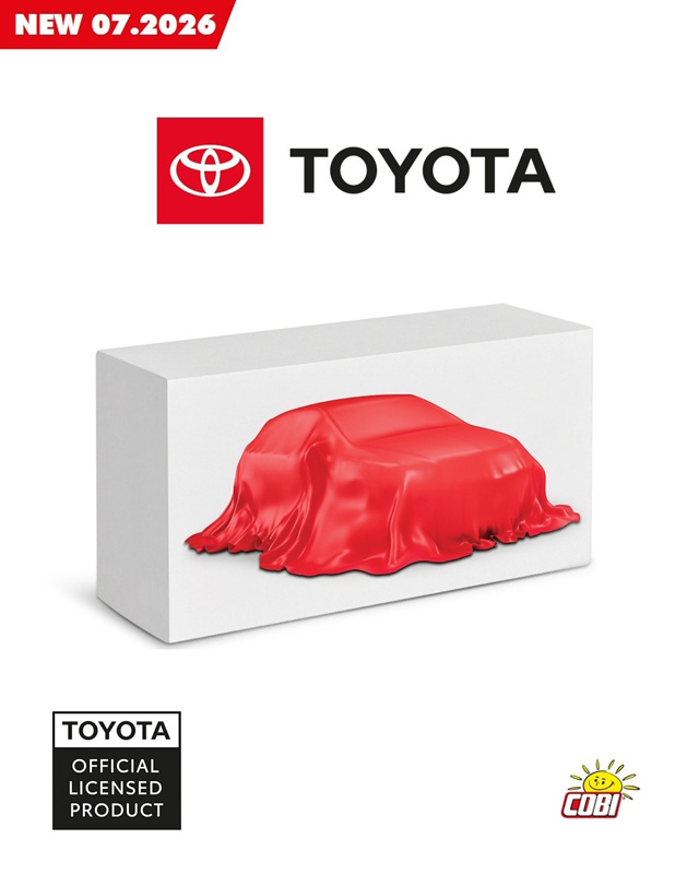 COBI Toyota Lizenz Teaser