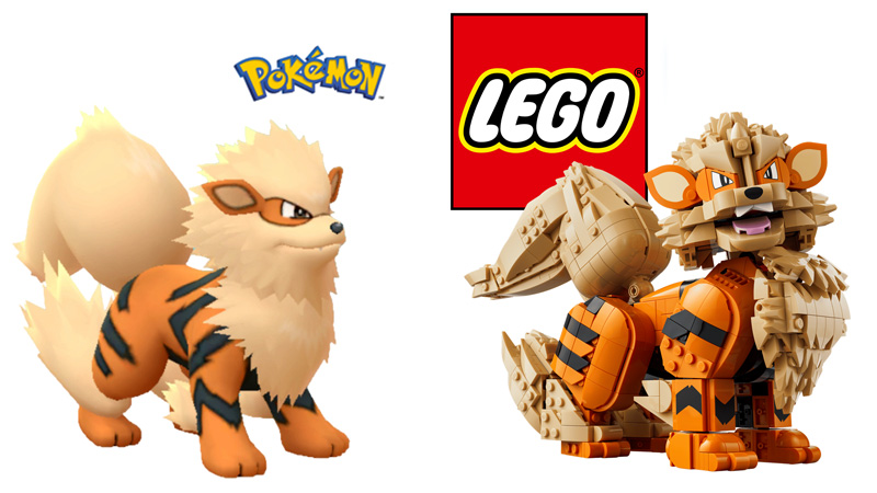 LEGO Pokémon Vergleich mit Original TItel