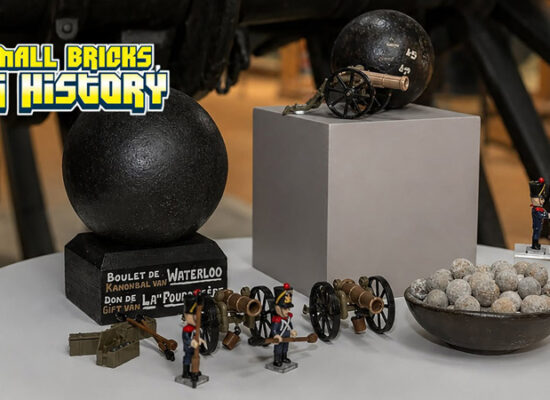Bilder von der COBI-Ausstellung "Small bricks, big history" in Brüssel Bilder von der COBI-Ausstellung "Small bricks, big history" in Brüssel