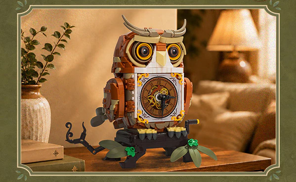 Pantasy Owl Clock Eulenuhr 85051