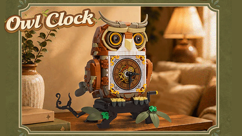 Pantasy Owl Clock Eulenuhr 85051 Titel