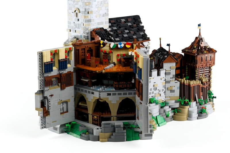 BlueBrixx Burg Blaustein Mini Erweiterungen 110085
