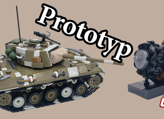 COBI zeigt Bilder des M18 Hellcat Prototypen aus der Limited Edition (2678) COBI zeigt Bilder des M18 Hellcat Prototypen aus der Limited Edition (2678)