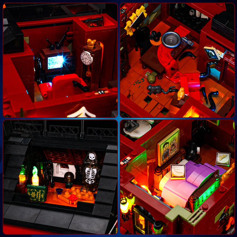 Lumibricks Mitternachts-Spukhaus (L9092) Details