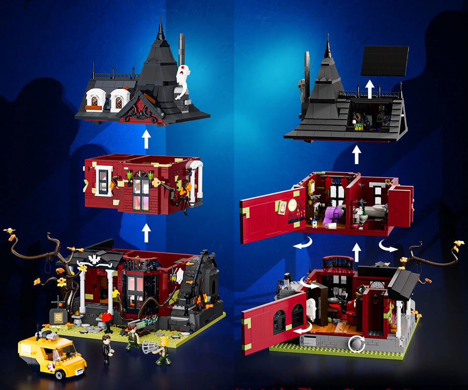 Lumibricks Mitternachts-Spukhaus (L9092) Modular