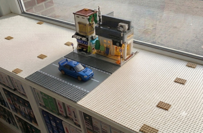 Stadt Diorama Visualisierung