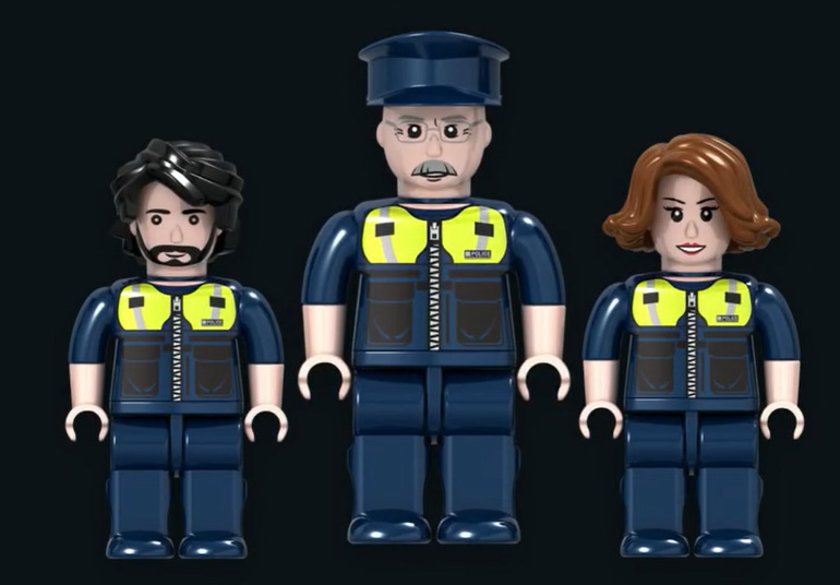 Stone Heap Heapies Polizei