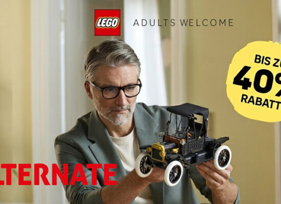 LEGO Adults Welcome Sale bei Alternate - bis zu 40 Prozent Rabatt LEGO Adults Welcome Sale bei Alternate - bis zu 40 Prozent Rabatt