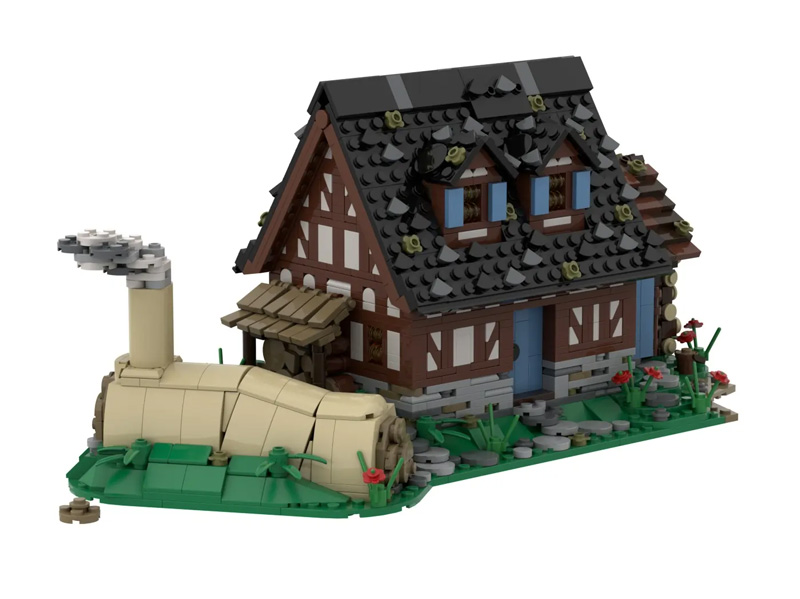 BlueBrixx Mittelalterliche Töpferei (109180)