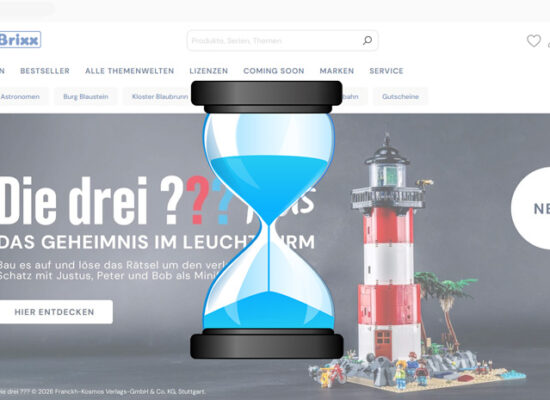 BlueBrixx Onlineshop morgen kurzzeitig offline BlueBrixx Onlineshop morgen kurzzeitig offline