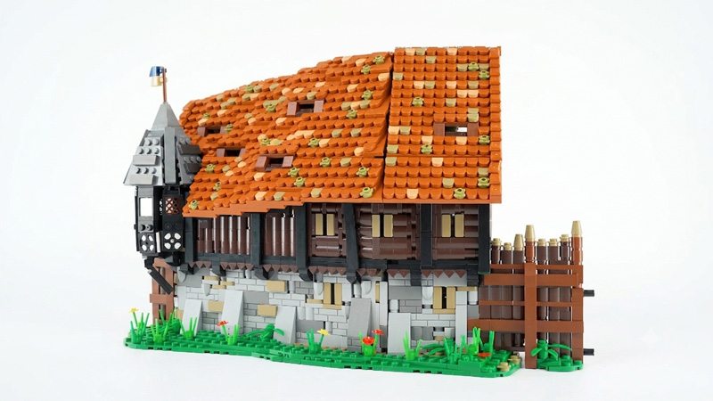 BlueBrixx Burg Blaustein Zehntscheune (109116)