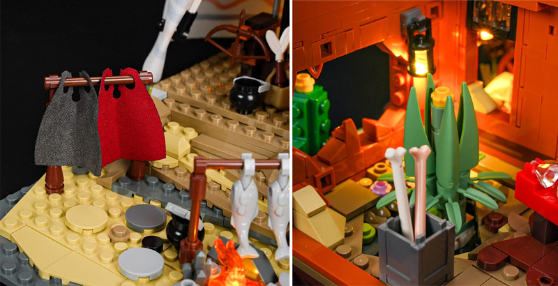 Lumibricks Western Fur Trading Post 14018