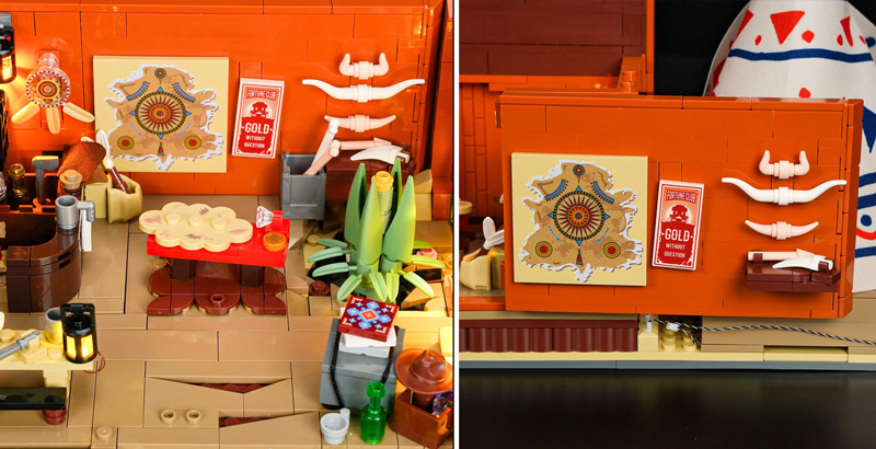 Lumibricks Western Fur Trading Post 14018