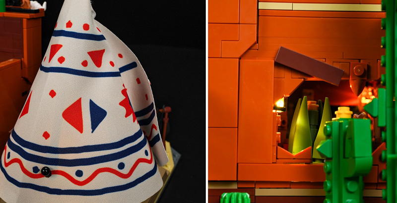 Lumibricks Western Fur Trading Post 14018