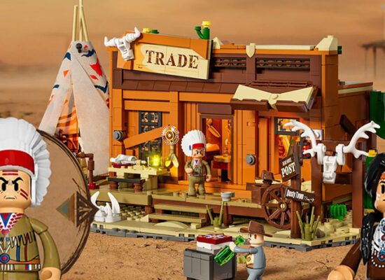 Lumibricks Fur Trading Post (14018) erweitert Westernwelt um Kultur der Ureinwohner Lumibricks Fur Trading Post (14018) erweitert Westernwelt um Kultur der Ureinwohner