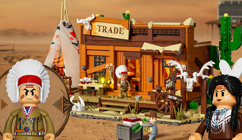 Lumibricks Western Fur Trading Post 14018 Titel