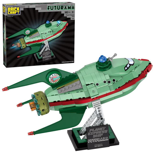 BrickCraft Futurama Planet Express Raumschiff