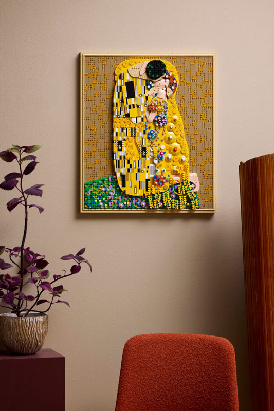 LEGO Art Gustav Klimt Der Kuss 31221