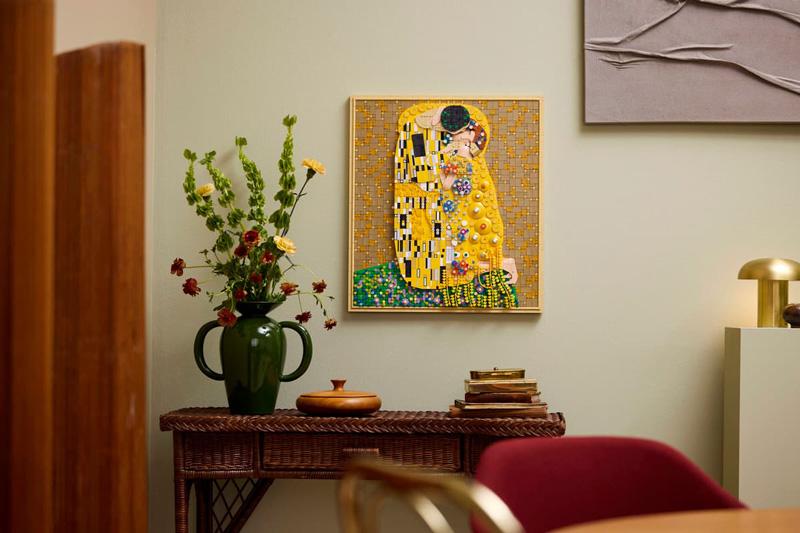 LEGO Art Gustav Klimt Der Kuss 31221