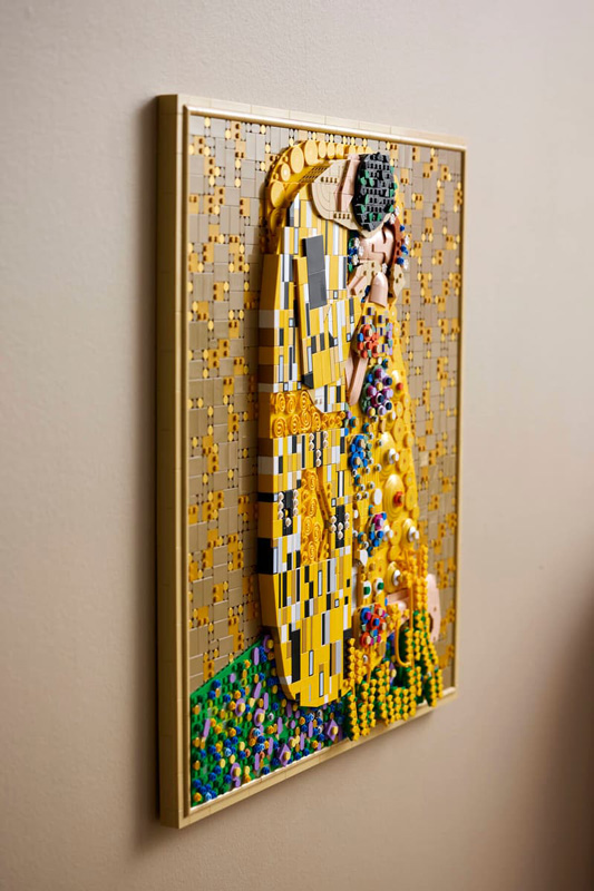 LEGO Art Gustav Klimt Der Kuss 31221