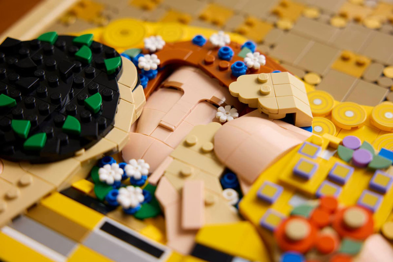 LEGO Art Gustav Klimt Der Kuss 31221
