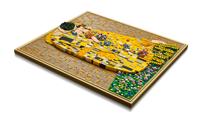 LEGO Art Gustav Klimt Der Kuss 31221