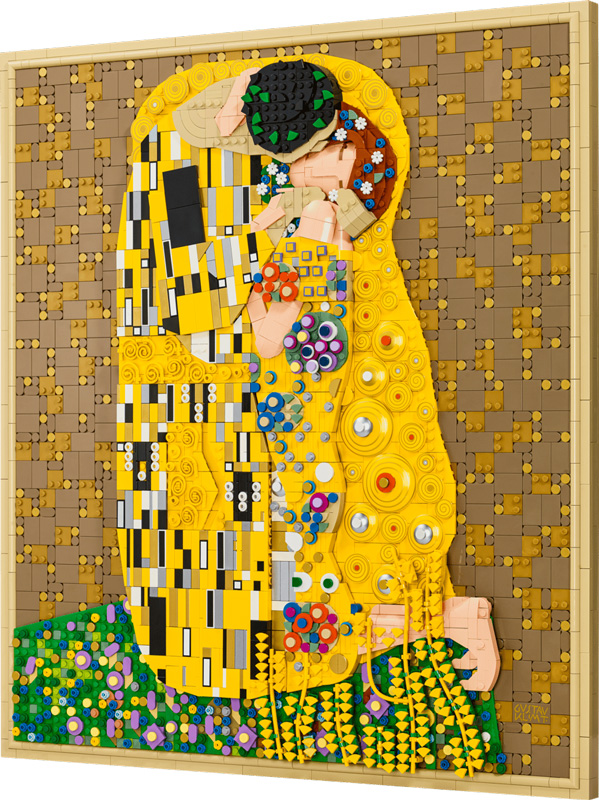 LEGO Art Gustav Klimt Der Kuss 31221